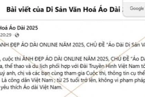 1 phụ nữ ở Gia Lai bị lừa 7,6 tỷ đồng khi tham gia cuộc thi áo dài