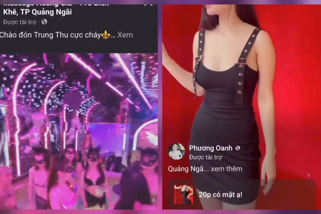 Công an Quảng Ngãi triệt phá hàng loạt tụ điểm mại dâm tinh vi 