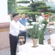 Thường trực Ban Bí thư Trần Cẩm Tú dâng hương tưởng niệm tại Ngã ba Đồng Lộc
