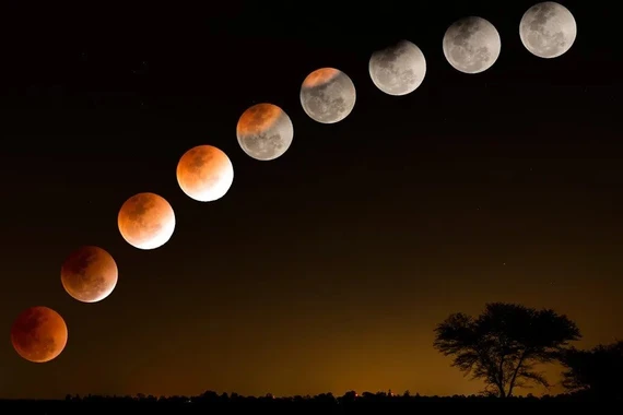 Nguyệt thực toàn phần sắp xuất hiện trên bầu trời đêm 3/3