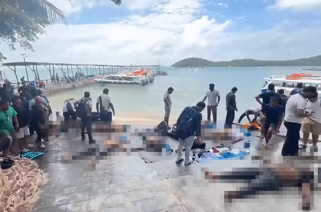 Vụ lật ca nô ở Phú Quốc khiến 15 người tử vong và nhiều người bị thương