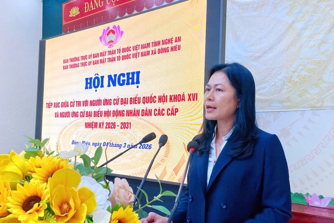 Phó ban Tổ chức Đảng ủy Quốc hội Vũ Thị Lan Anh trúng cử ĐBQH khóa XVI