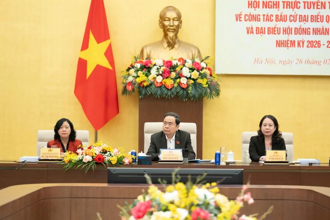 Hội nghị toàn quốc về bầu cử ĐBQH khóa XVI và đại biểu HĐND các cấp