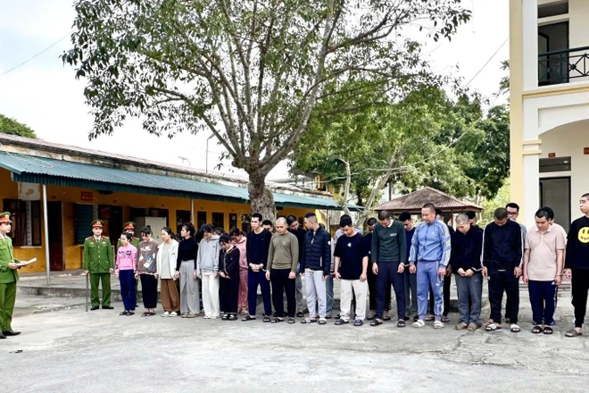 Triệt phá đường dây lừa đảo trúng thưởng quy mô lớn tại Thanh Hóa