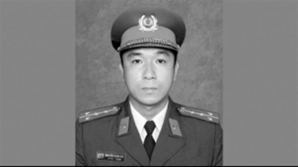 Truy thăng cấp bậc hàm Thiếu tá với công an hy sinh khi bắt cát tặc