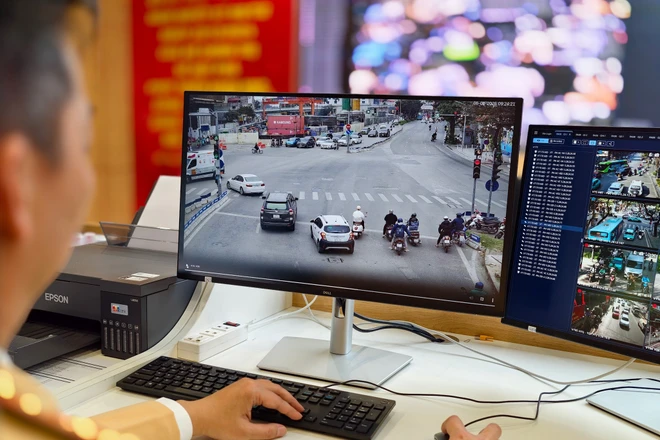 Hà Nội nâng cao hiệu quả quản lý giao thông nhờ trung tâm AI