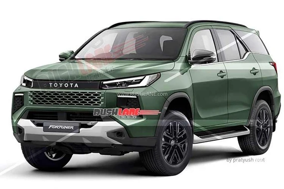 Toyota Fortuner 2027 nâng cấp với thiết kế mới hầm hố, nội thất xịn sò