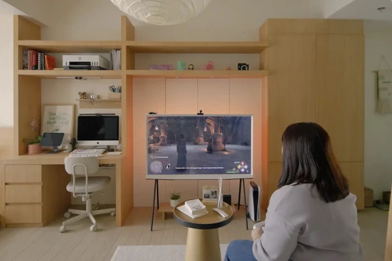 Loại bỏ vách ngăn, căn hộ nhỏ ngập ánh sáng 