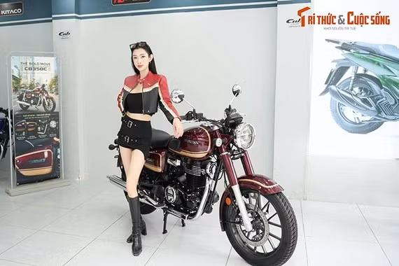 Ra mắt xe môtô Honda CB350C 2026 tại Việt Nam, giá từ 185 triệu đồng