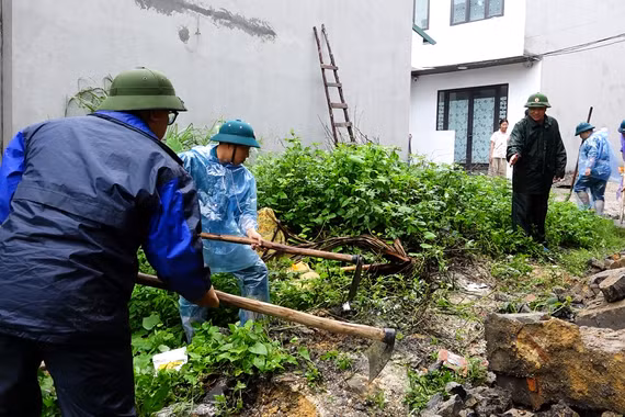 Cẩm Phả kiểm soát tình hình mưa lớn, chuẩn bị ứng phó bền vững