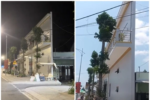 Ngôi nhà siêu mỏng tại Cần Thơ gây xôn xao mạng xã hội