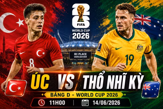 Nhận định Úc vs Thổ Nhĩ Kỳ: Arda Guler tạo khác biệt?
