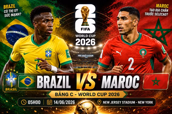 Dự đoán Brazil vs Maroc: Vinicius Junior tạo khác biệt