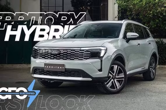 Tận mục Ford Territory Hybrid Platinum từ 710 triệu đồng, chờ về Việt Nam