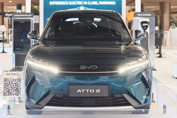 BYD Atto 2 chạy 45km "không uống 1 giọt xăng", rộng cửa về Việt Nam