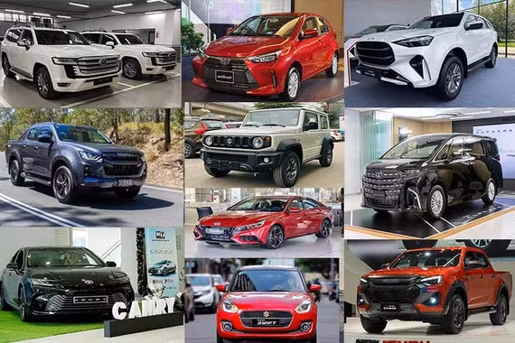 Top ôtô ế ẩm nhất Việt Nam tháng 5/2026 - có tới 9 xe Nhật, 1 xe Hàn