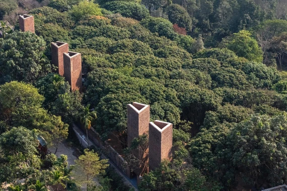 Kiến trúc độc đáo trong Bảo tàng Đạo Mẫu của Xuân Hinh