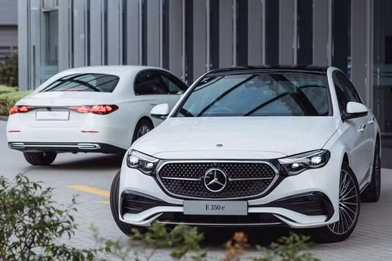 Mercedes-Benz E350e mở cọc tại Việt Nam, sedan PHEV gần 3,4 tỷ đồng