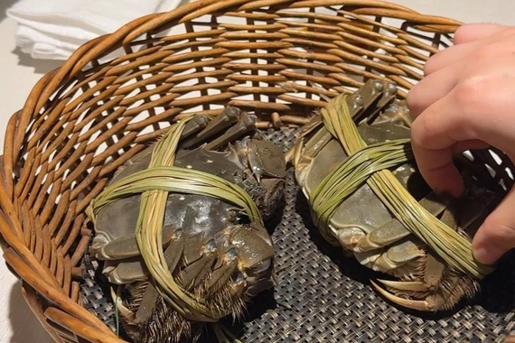 Cua lông Trung Quốc giá rẻ bán đầy chợ Việt 