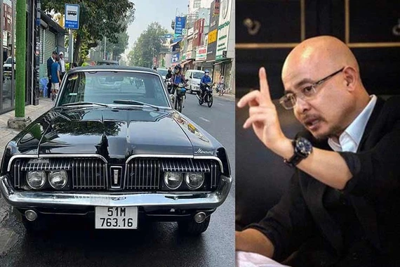 Mercury Cougar 1968 "ông cụ" gia nhập đội xe nghìn tỷ của Qua Vũ