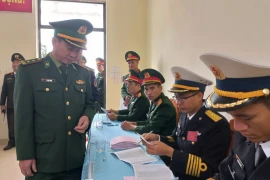 Không khí bầu cử sớm rộn ràng trên đảo tiền tiêu Bạch Long Vĩ