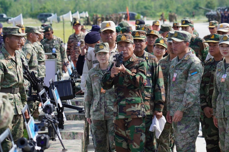 (Ảnh Bộ quốc phòng Campuchia)