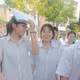 Thí sinh Hà Nội đã hoàn thành Kỳ thi lớp 10 THPT. Ảnh Bình Nguyên