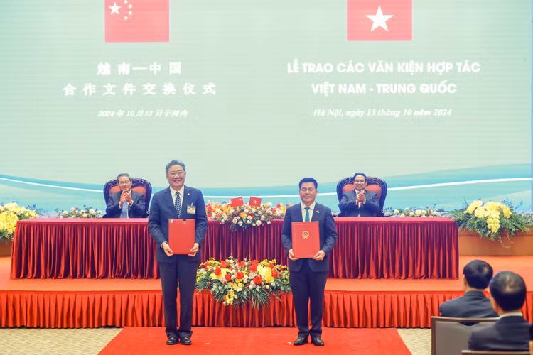 Việt Nam - Trung Quốc trao 10 văn kiện hợp tác quan trọng - Hình 4 Viet Nam - Trung Quoc trao 10 van kien hop tac quan trong-Hinh-4