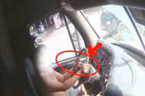 CSGT xử lý hơn 15 tài xế container vi phạm nhờ camera trong buồng lái