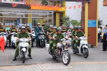 Lực lượng công an TP HCM đảm bảo an toàn bầu cử, gần dân