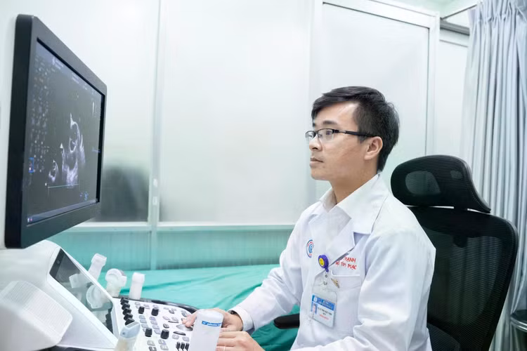 ThS.BS chuyên khoa I Trịnh Ngọc Thạnh, khoa Nội Tim mạch, Bệnh viện Chợ Rẫy. Ảnh: Bệnh viện Chợ Rẫy.