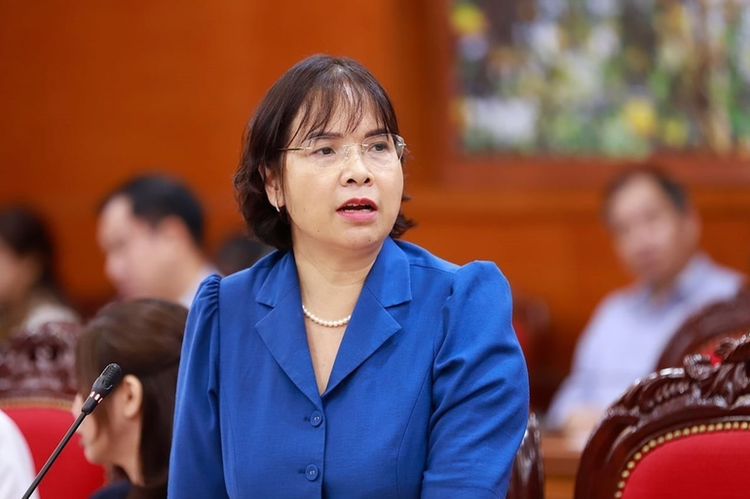 Phó Cục trưởng Cục Quản lý đất đai, Bộ Nông nghiệp và Môi trường Đoàn Thị Thanh Mỹ (Ảnh: TRƯỜNG GIANG)