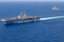 USS Gerald R. Ford giữ vai trò mũi nhọn trong chiến dịch quân sự chống Iran, bất chấp sự cố trên tàu