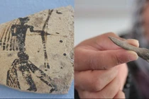 Phát hiện mới tại gò Domuztepe: hình cung thủ và mũi tên cổ đại