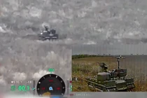 Ukraine phá hủy robot mặt đất vũ trang Kurier đầu tiên của Nga 
