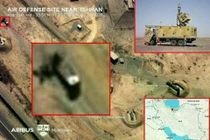 Iran đã triển khai một xe tác chiến điện tử Cobra-V8 cùng với một bệ phóng S-300 tại một trận địa phòng không phía nam Tehran, kết hợp năng lực đánh chặn tầm xa với khả năng gây nhiễu phổ tần nhằm làm gián đoạn hoạt động ISR, dẫn bắn radar và phối hợp tấn công của Mỹ và các đồng minh ở khu vực tiếp cận thủ đô (Nguồn ảnh: OSINT trên X).