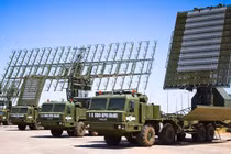 Các mảng ăng-ten từ hệ thống Nebo-M