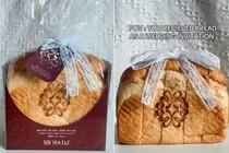 Ổ bánh mì bá đạo dùng làm thiệp cưới gây sốt