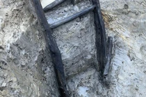 Phát hiện thang gỗ 1.000 năm tuổi nguyên vẹn khó tin