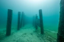 Khám phá di tích cổ đại dưới đáy hồ núi lửa