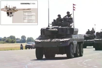 Xe trinh sát bọc thép EBRC Jaguar 6x6 của Pháp, được trang bị pháo CTA 40mm và tên lửa MMP, là xương sống trong quan hệ đối tác CaMo giữa Pháp và Bỉ. Hiện một biến thể trang bị pháo 105mm đang được xem xét nhằm tăng cường khả năng hỏa lực trực tiếp. (Nguồn ảnh: Army Recognition Group)