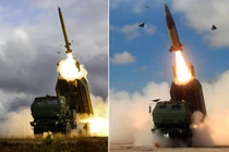 Vụ phóng rocket từ hệ thống pháo phản lực HIMARS của Lục quân Mỹ