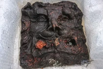 Xác tàu chiến thế kỷ 18 lộ đầu sư tử gỗ quái dị