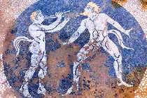 Lộ diện sàn khảm sỏi khắc thần rừng Hy Lạp chứa thông tin 'mật'