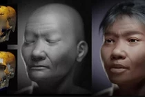 Tái hiện khuôn mặt người 9.600 năm trước, giật mình cái kết