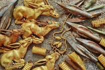 Kho báu cổ đại của giới quý tộc Saka được khai quật tại Kazakhstan