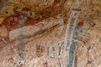 Tranh tường cổ 5.760 năm tuổi hé lộ hệ thống tín ngưỡng sông Pecos