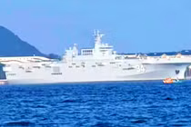 Tàu đổ bộ Type 075 thứ tư của Trung Quốc sắp ra khơi
