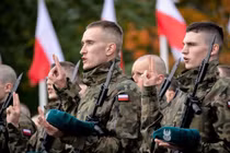 Quân nhân Quân đội Ba Lan trong một cuộc diễn tập