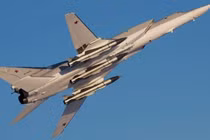 Máy bay ném bom Tu-22M3 mang tên lửa Kh-22